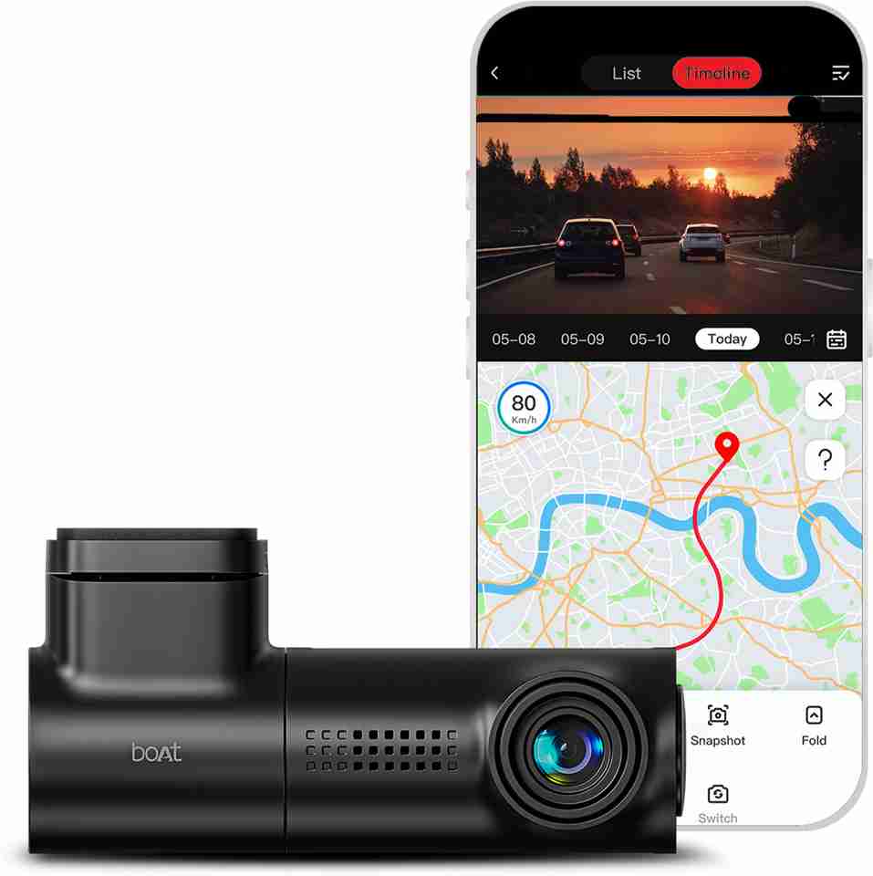 boAt Hive Dashcam E1 2026 Edition In-car Camera System Price in India ...