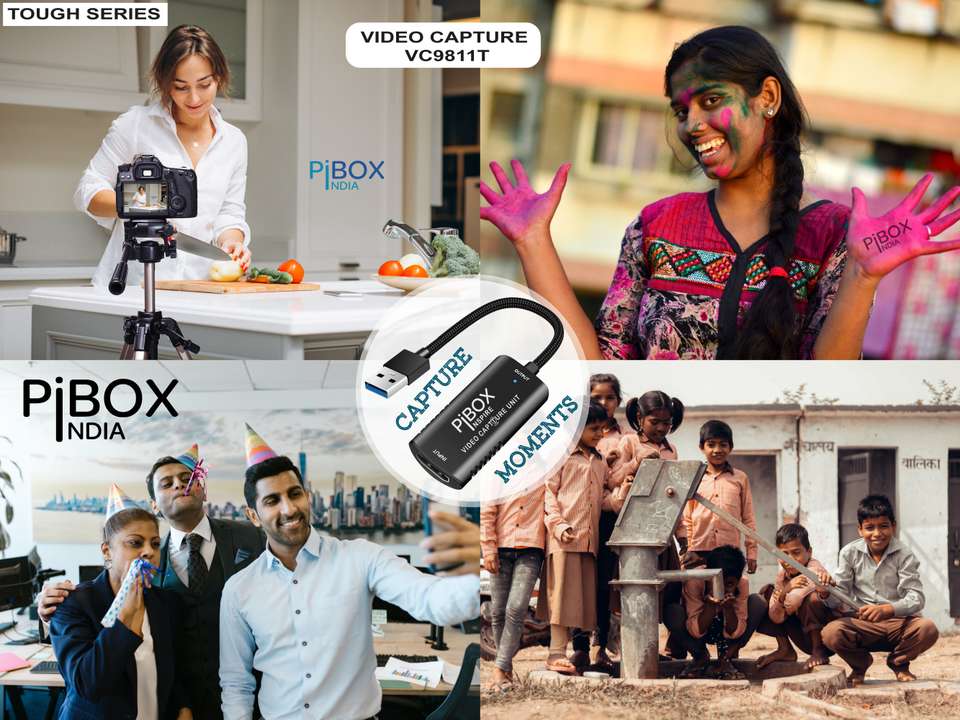 pibox india Video Capture Card, Braided Tough, 4K HDMI to USB 3.0 Game ...