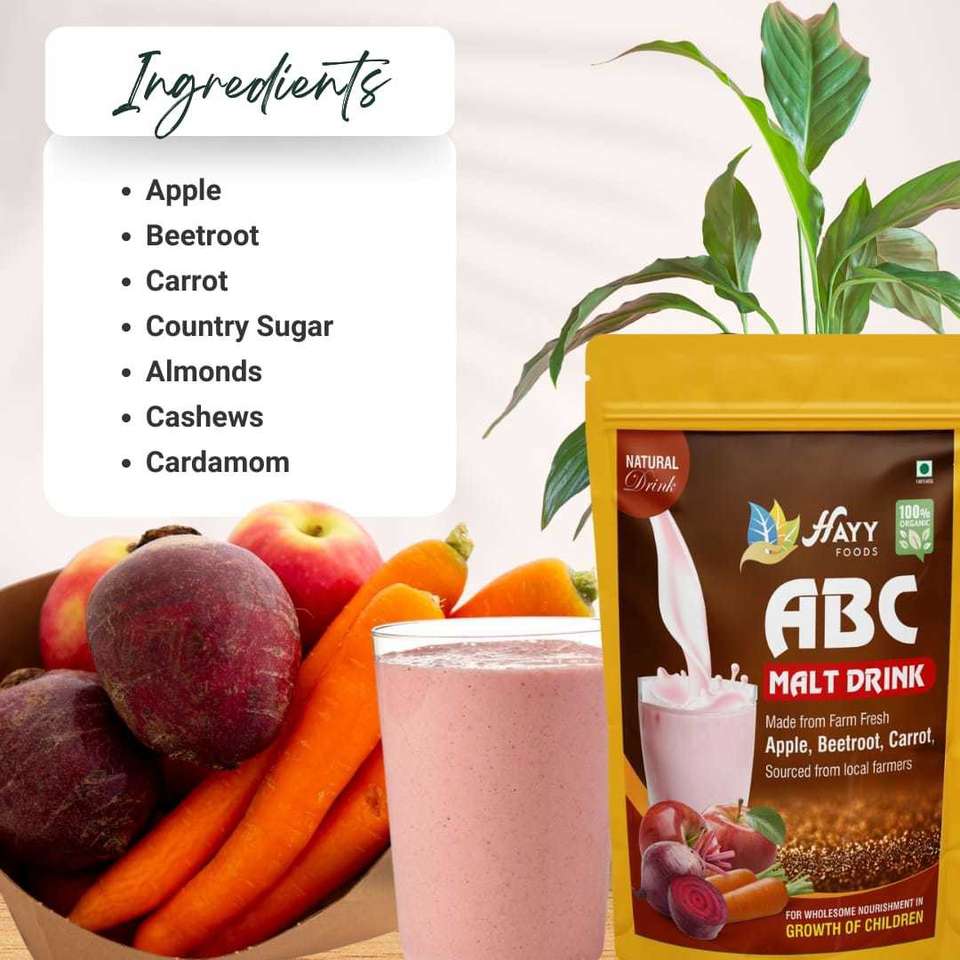 HAYYFOODS ABC Malt - ABC (Apple Beetroot & Carrot) - 100% Natural ...