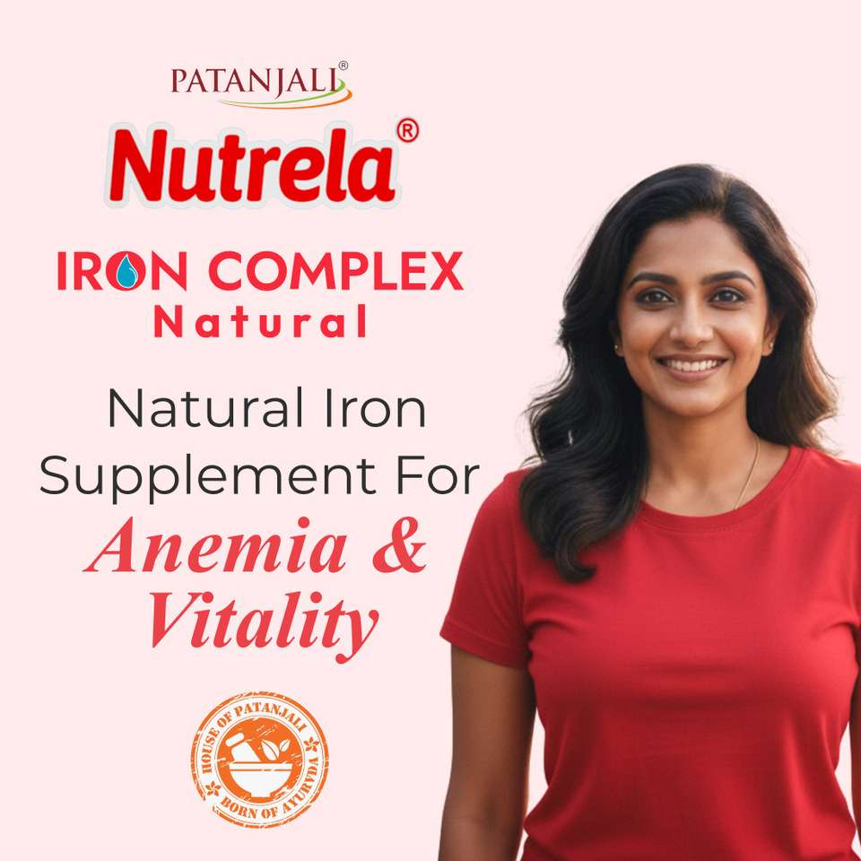 Iron Iii Complex NUTRELA Iron Supplement for Men & Women with Rosehip Extract | Control ...