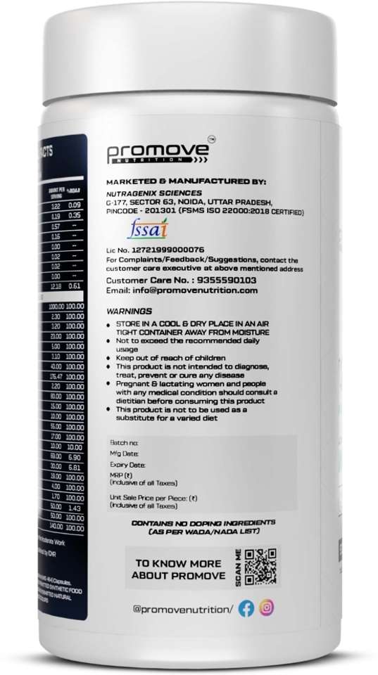 Promove Nutrition Vita-Pro Multivitamin Advance Daily Formula| 25 ...