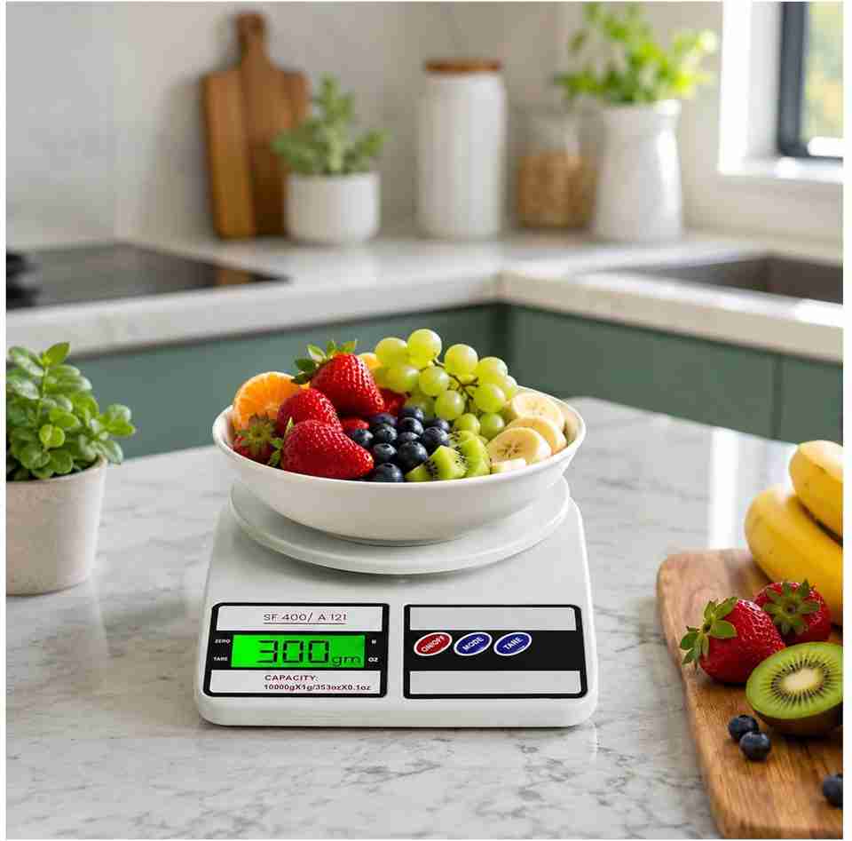 DFF SF-400 Digital Kitchen Weighing Scale 10Kg Lcd Display Weighing ...