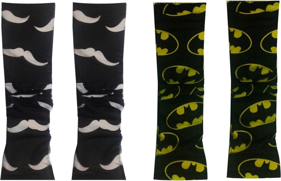 Atyourdoor TatooMoustacheManybat22 Nylon Arm Warmer