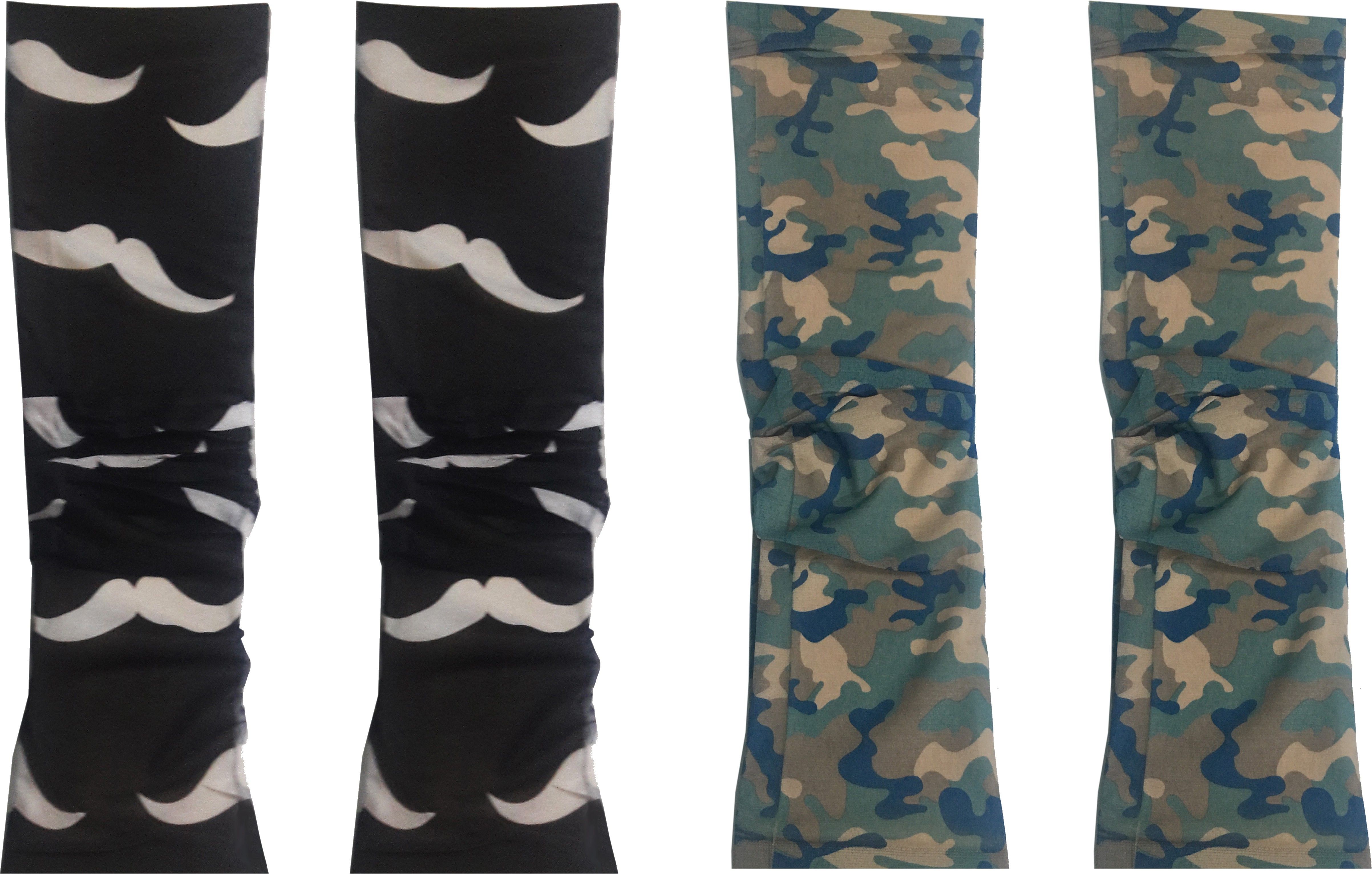 Atyourdoor TatooMoustacheFiroziarmy22 Nylon Arm Warmer