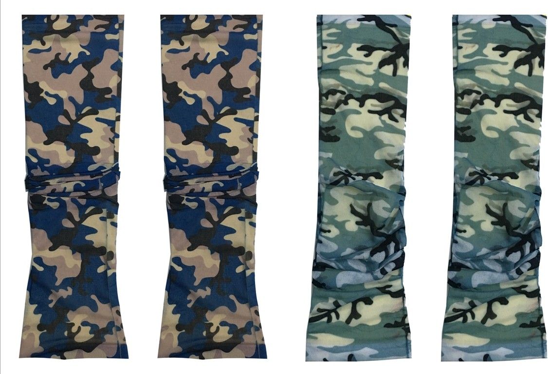 Atyourdoor TatooBlueArmyGreyarmy22 Nylon Arm Warmer