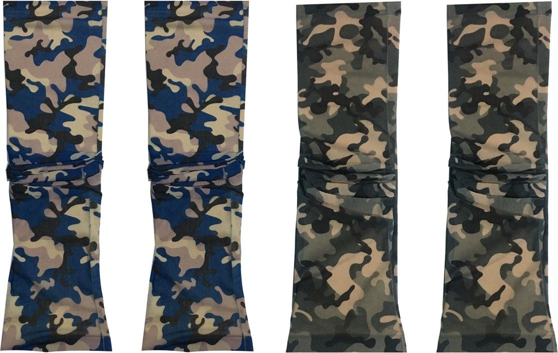 Atyourdoor TatooBlueArmyDarkGreyArmy22 Nylon Arm Warmer