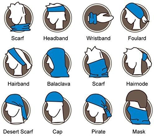 Women, Men Printed Bandana