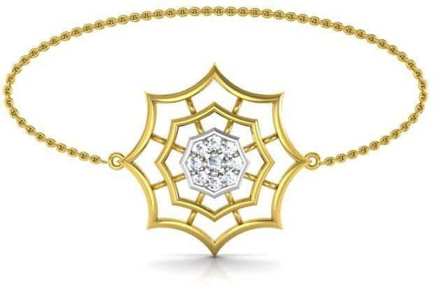 avsar Mamata Yellow Gold 18kt Diamond Bracelet-picture-16