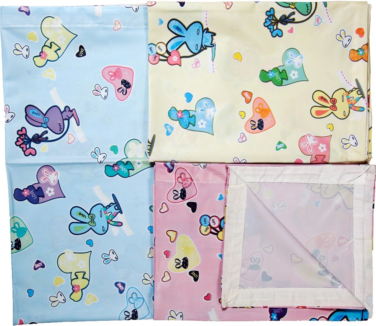 love baby Single Flat Abstract Bedsheet-picture-20