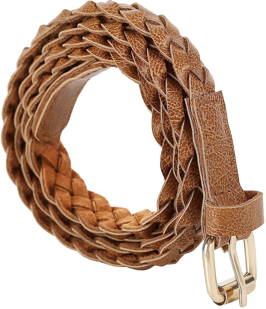 jainsons Women Casual Brown Artificial Leather Belt-picture-8