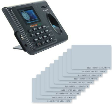 Realtime C101 with 10 EM Cards Time & Attendance image 1