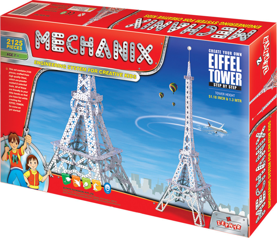 zephyr Mechanix Eiffel Tower Set image 1