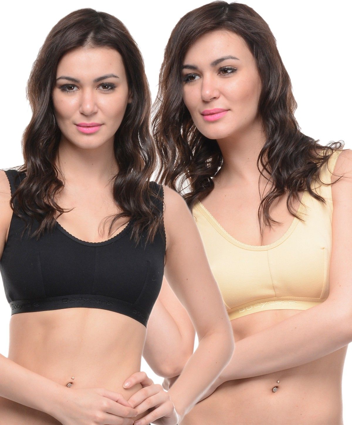 Pack of 2 Women Sports Non Padded Bra-image-7
