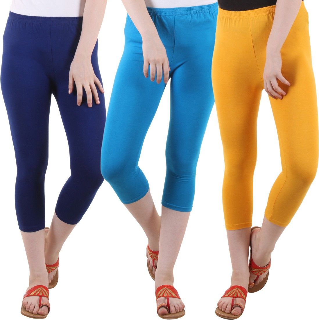 fasha Women Multicolor Capri-picture-23