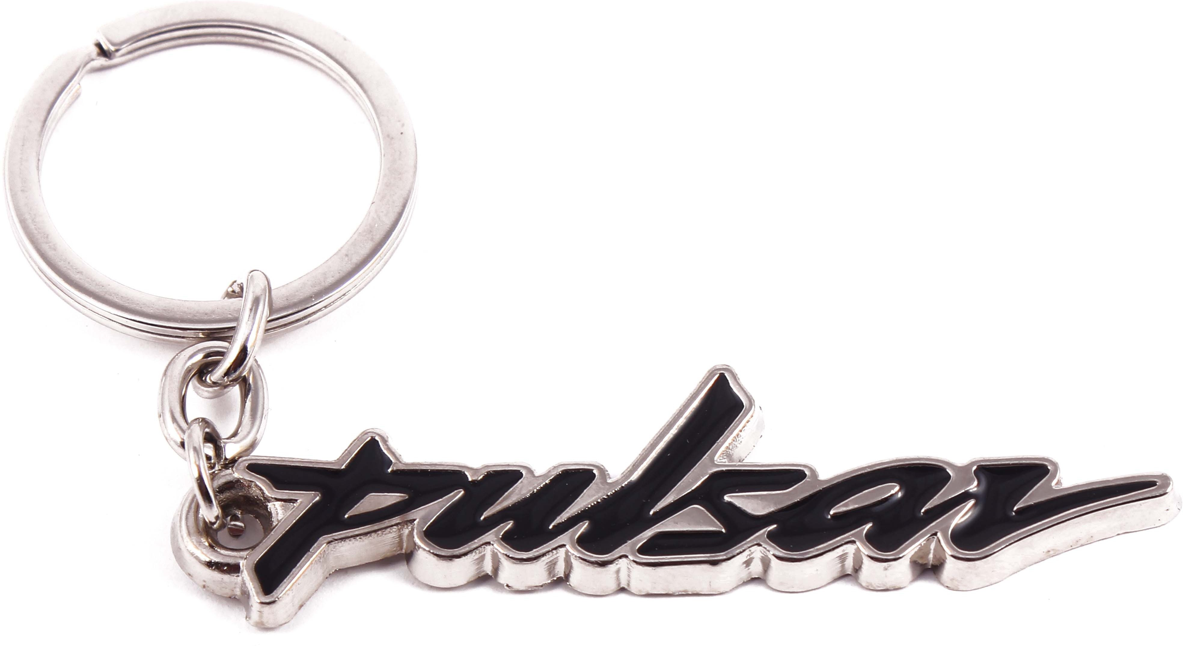 veevi Black Bajaj Pulsar Key Chain image 1