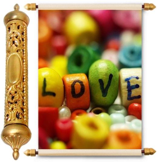 Gold Love Scroll Greeting Card-image-42