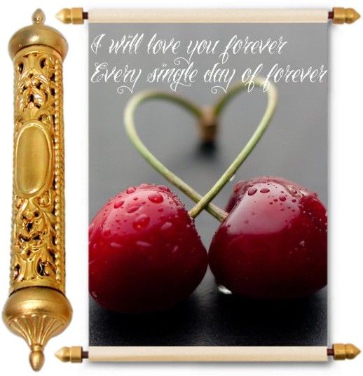 lolprint Gold Love Scroll Greeting Card-picture-18