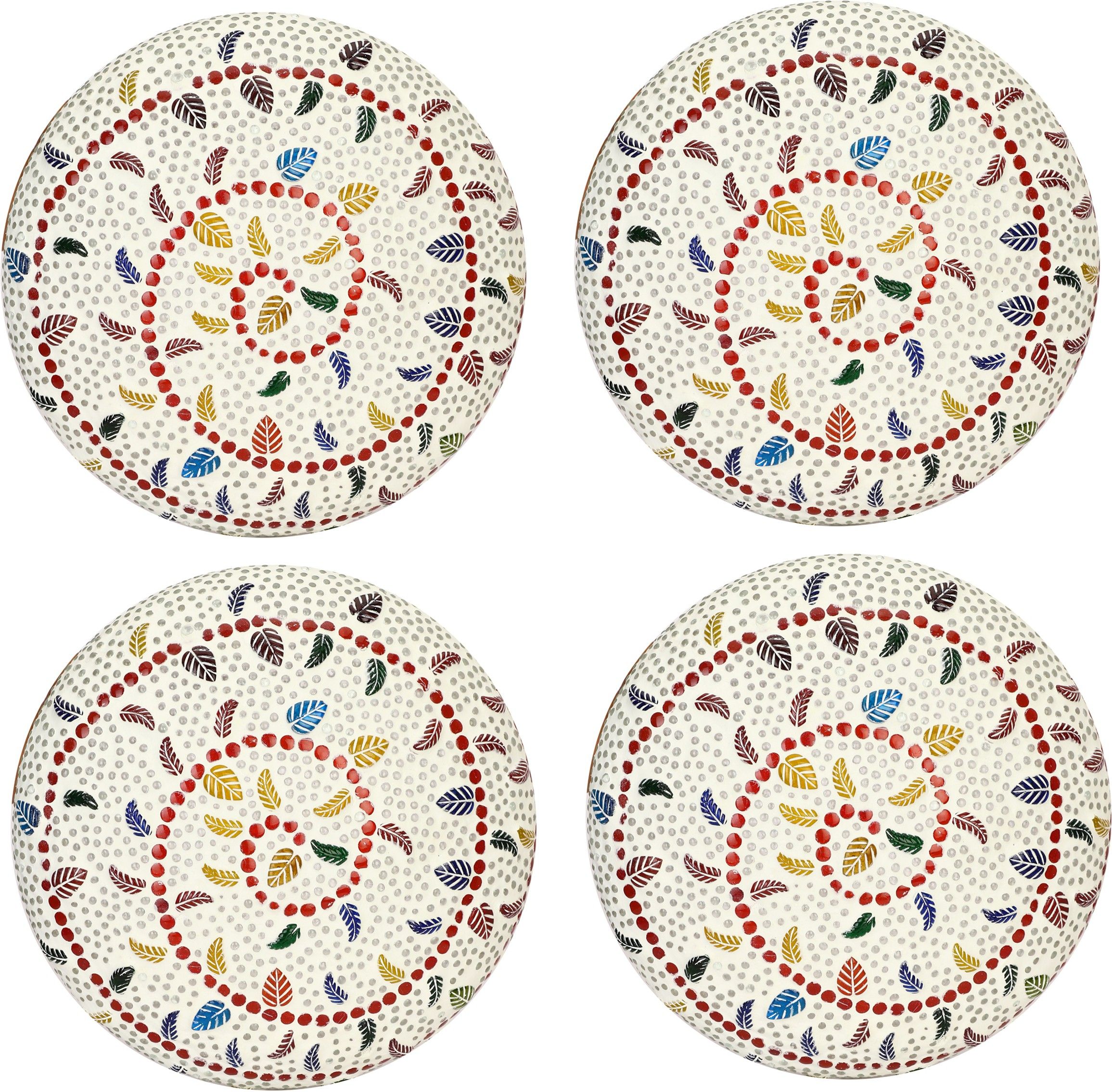 somil New Design Glass Round Ceiling Lamp Hand Decorative with Coorful Chips & Beads (Set Of Four) Ceiling Light Ceiling Lamp-picture-13