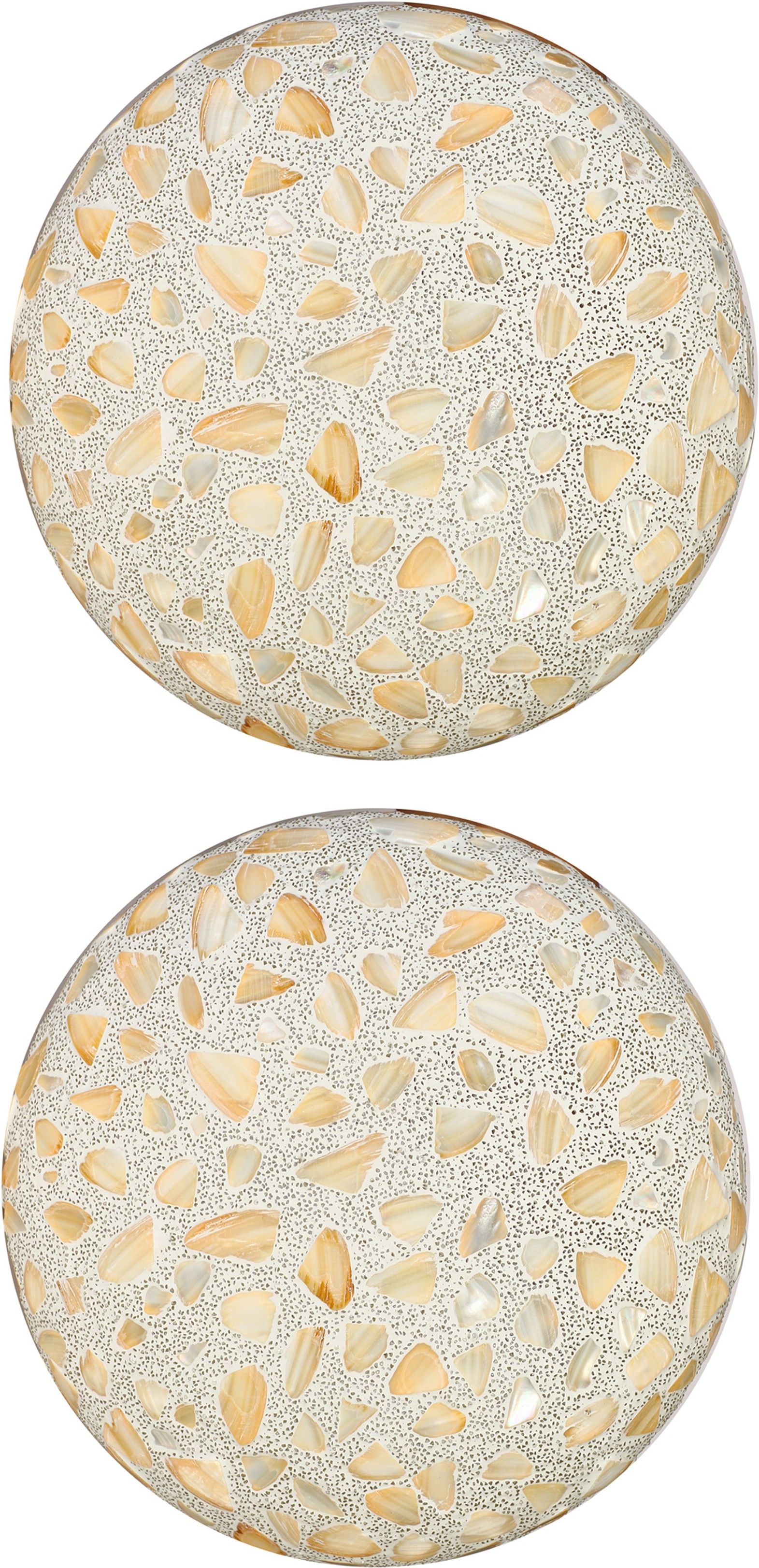 somil New Design Glass Round Ceiling Lamp Hand Decorative with Coorful Chips & Beads (Set Of Two) Ceiling Light Ceiling Lamp-picture-15