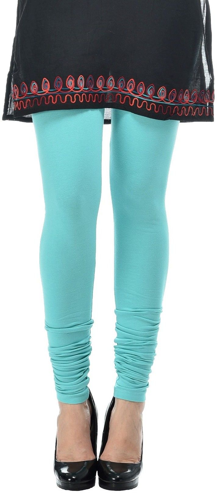 frenchtrendz Cotton Lycra Blend Women Churidar-picture-24