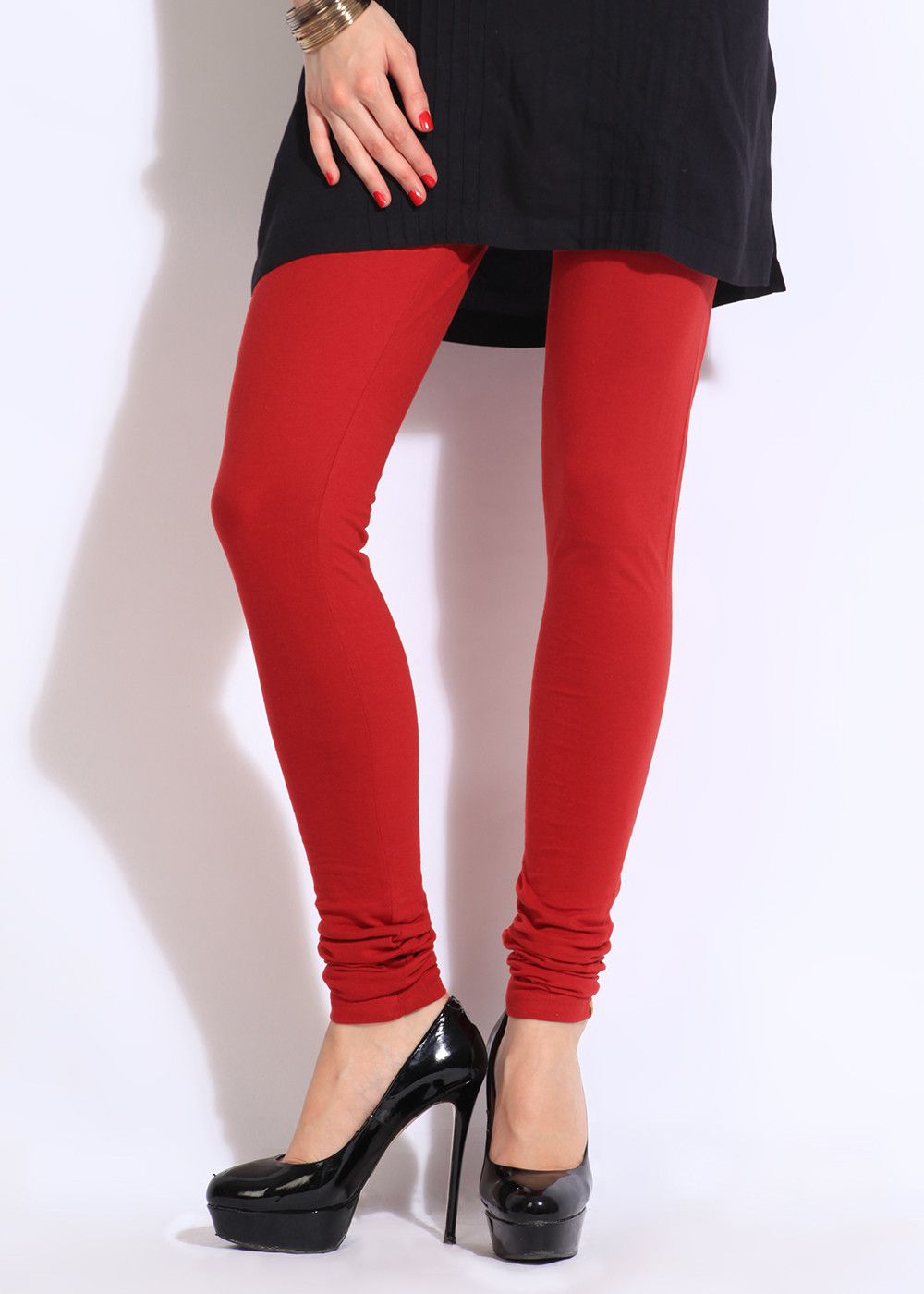 Cotton Blend Women Churidar-image-12
