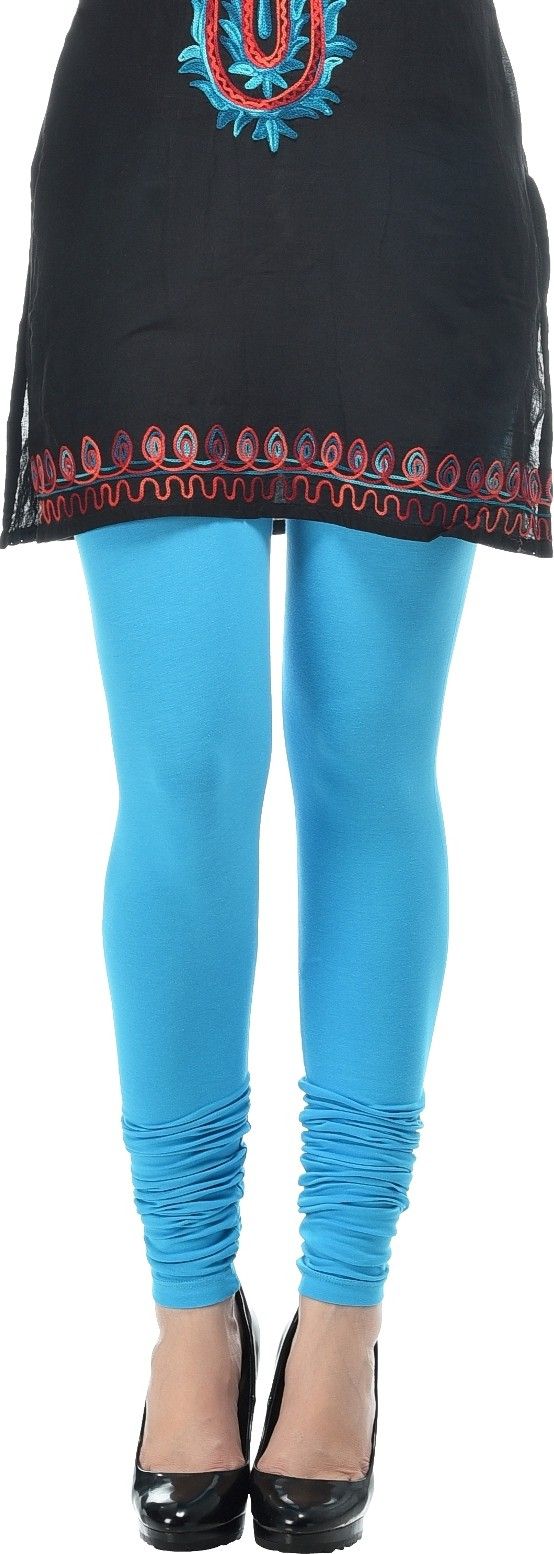 frenchtrendz Cotton Lycra Blend Women Churidar-picture-8