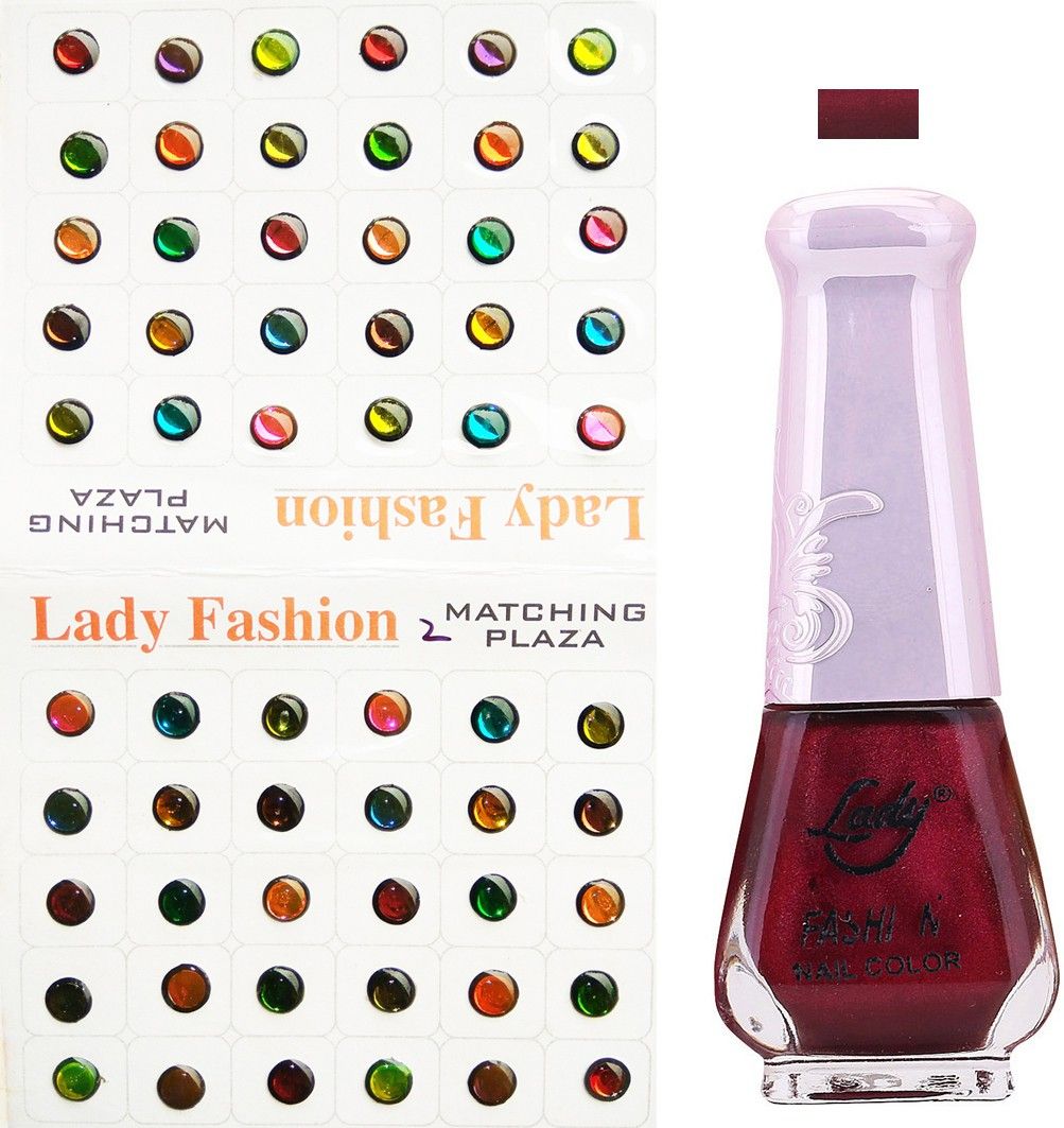 lady fashion Nail Polish And Bindi 0803201704-picture-39