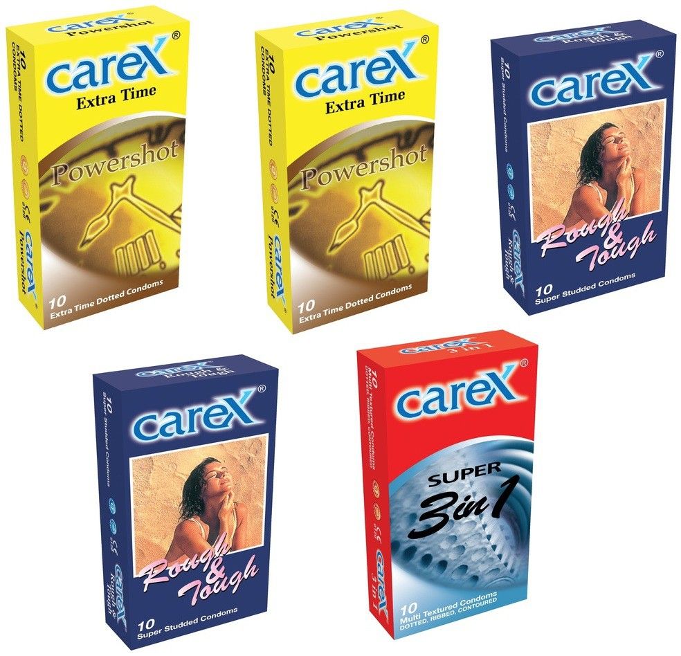 carex Poweshot x 2, Rough & Tough x 2 and 3in1 Condom-picture-12