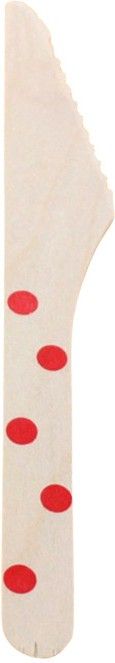 funcart Polka Dot Cutlery Utensil Wood Table Knife Set-picture-17