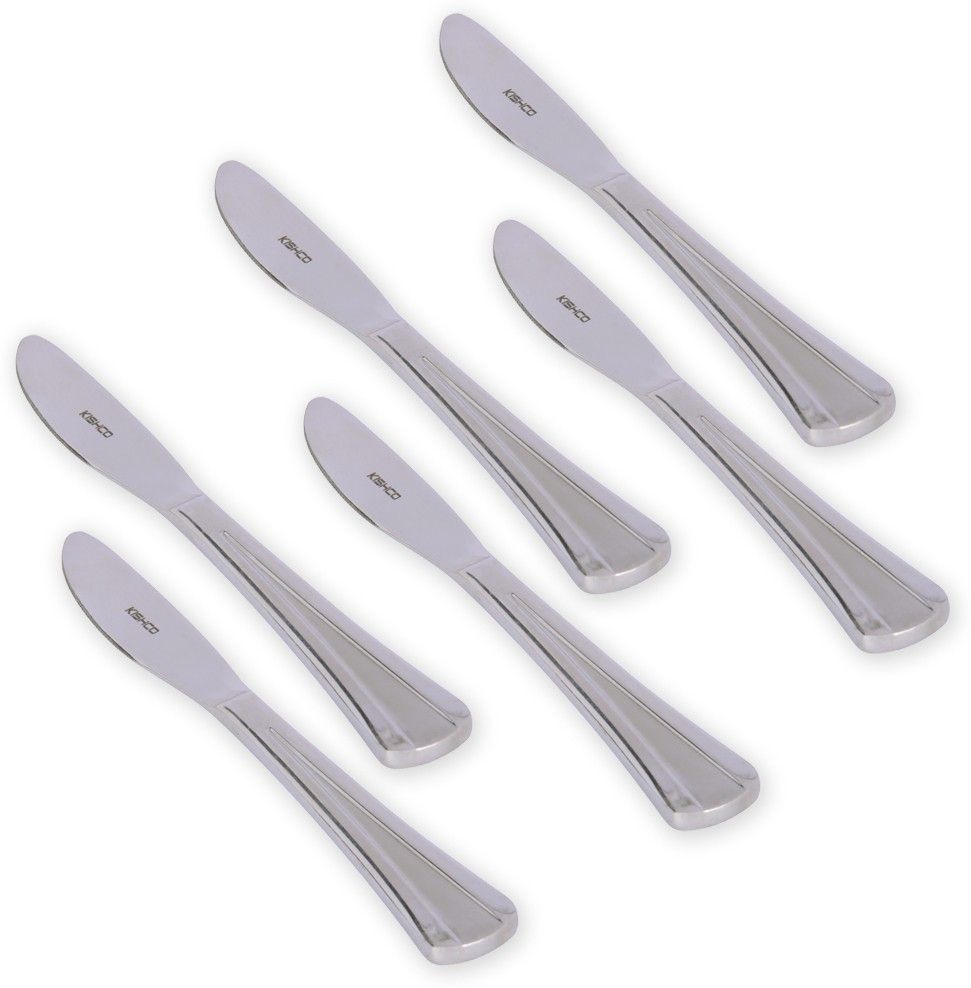 Milan Stainless Steel Dessert Knife Set-image-37