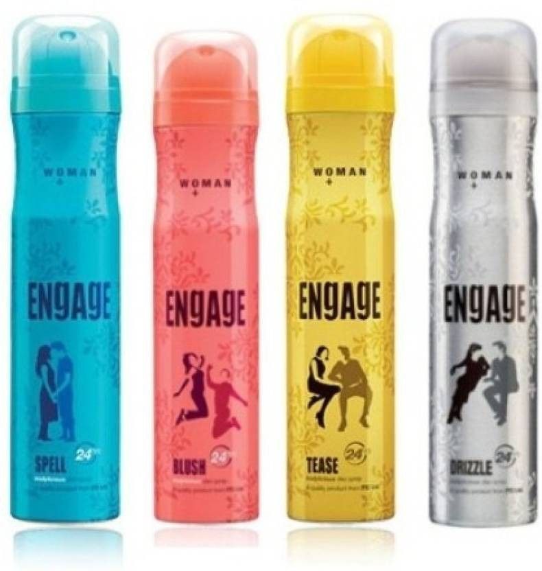 engage Spell+Blush+Tease+ Drizzle Deodorant Spray - For Women-picture-24