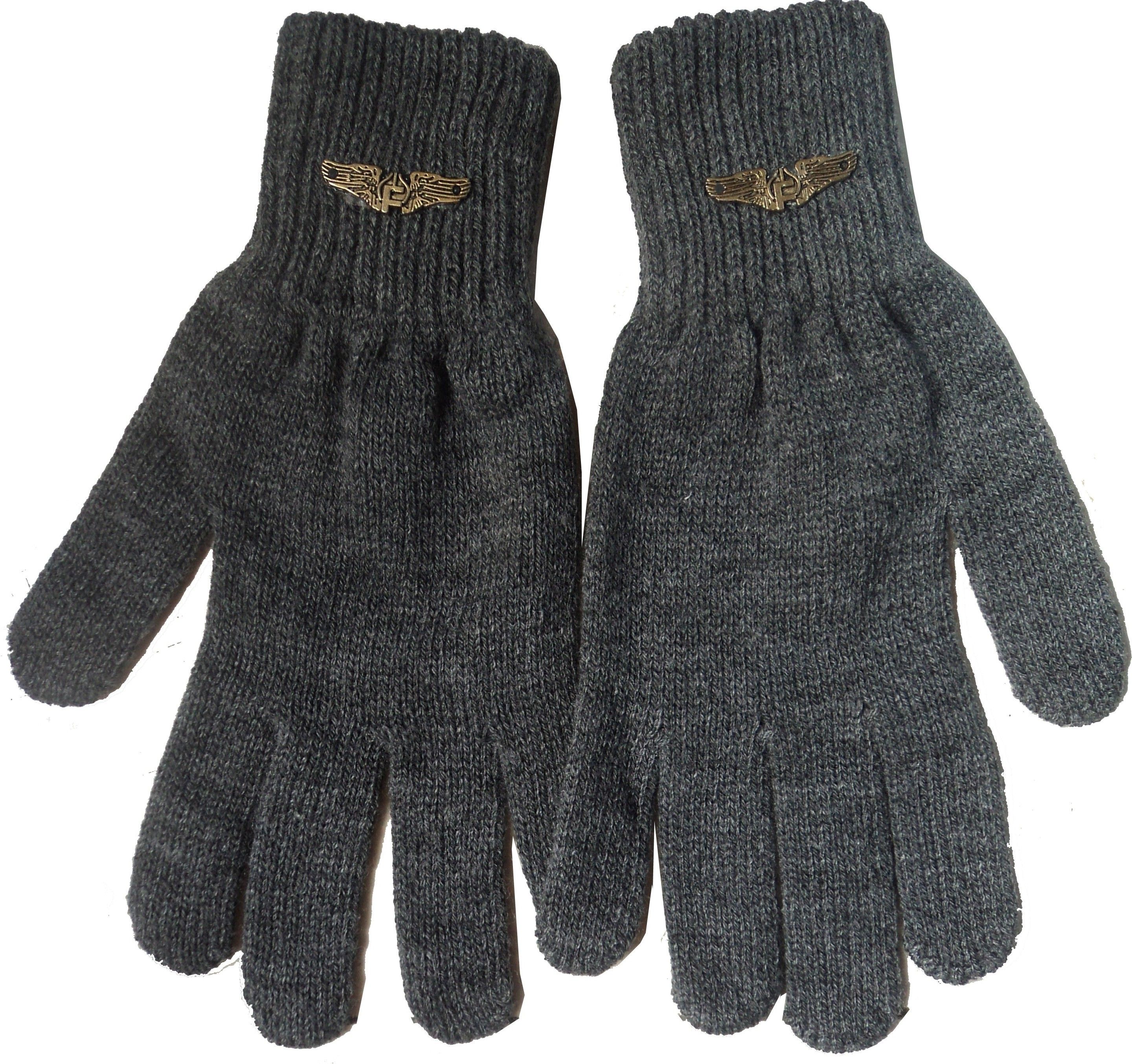 gajraj Woollen Solid Winter Men Gloves-picture-13