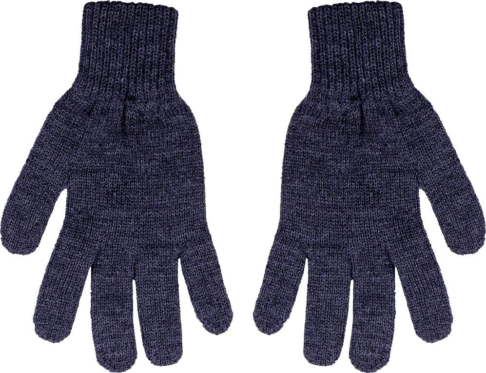gajraj Medium Grey Solid Winter Men Gloves-picture-28