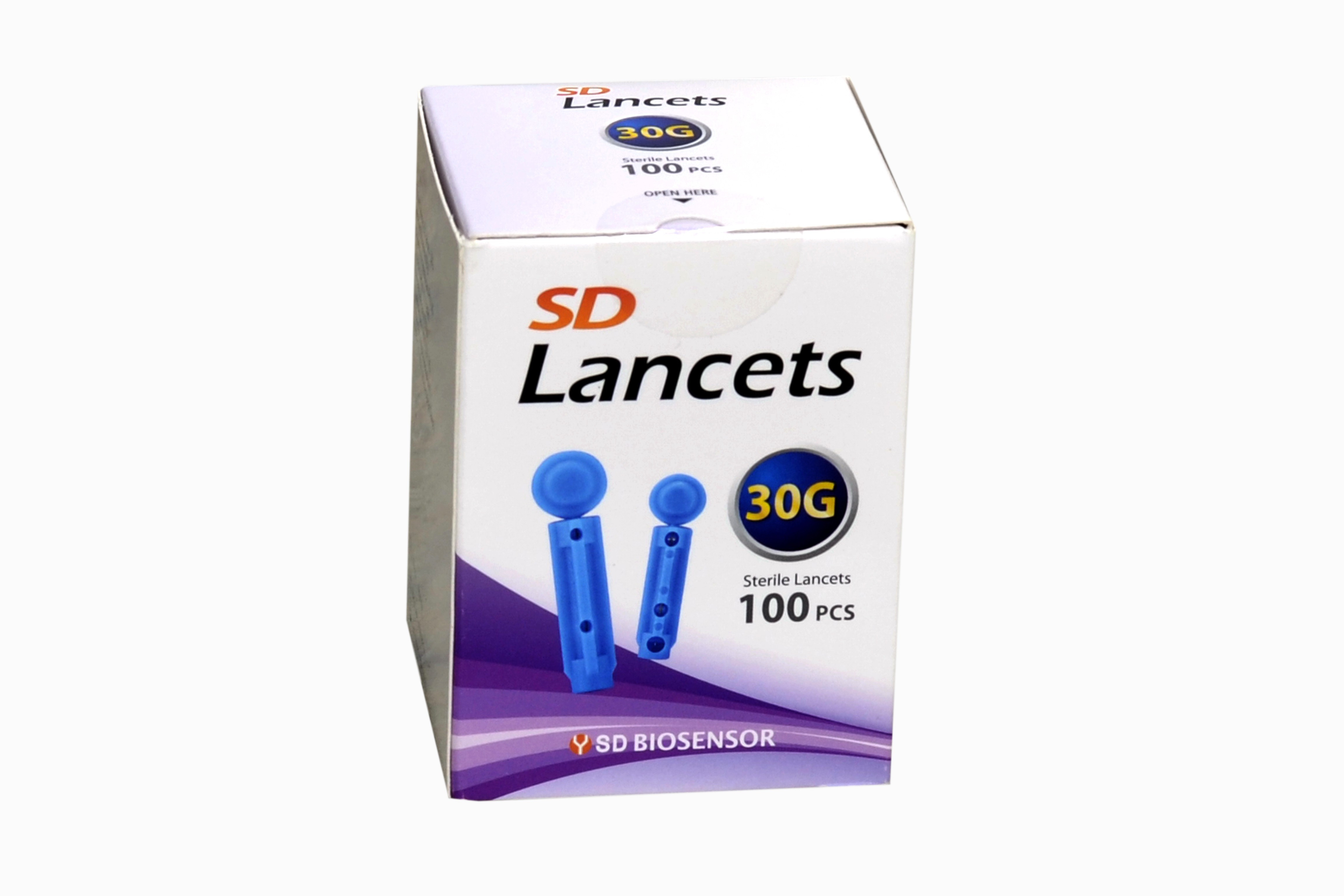 SD ROUND Glucometer Lancets image 1