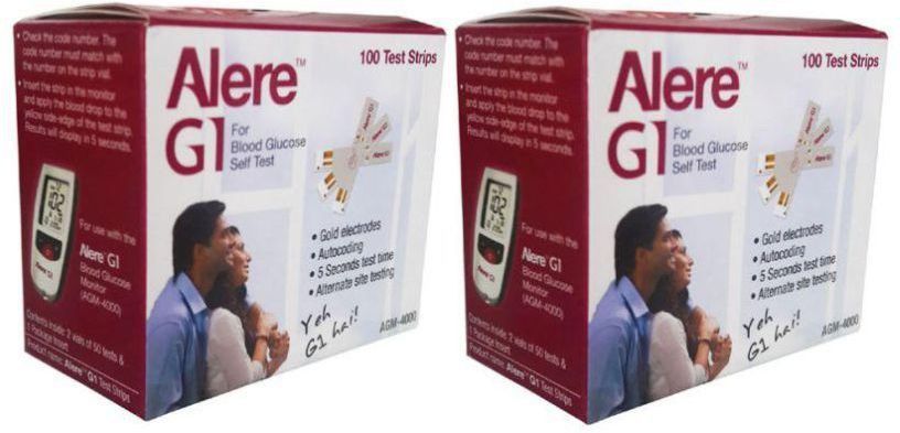 Alere G1 G1 200 Glucometer Strips-image-6