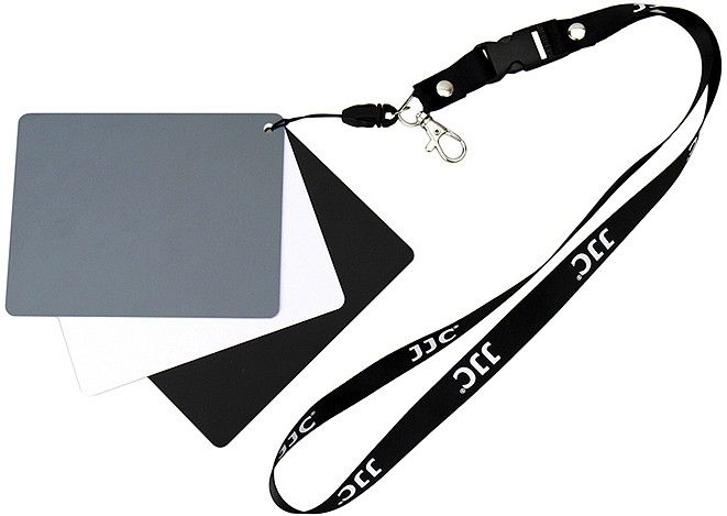JJC JJC 3-in-1 Digital Grey Card 5.12 cm x 3.93 cm Grey Card