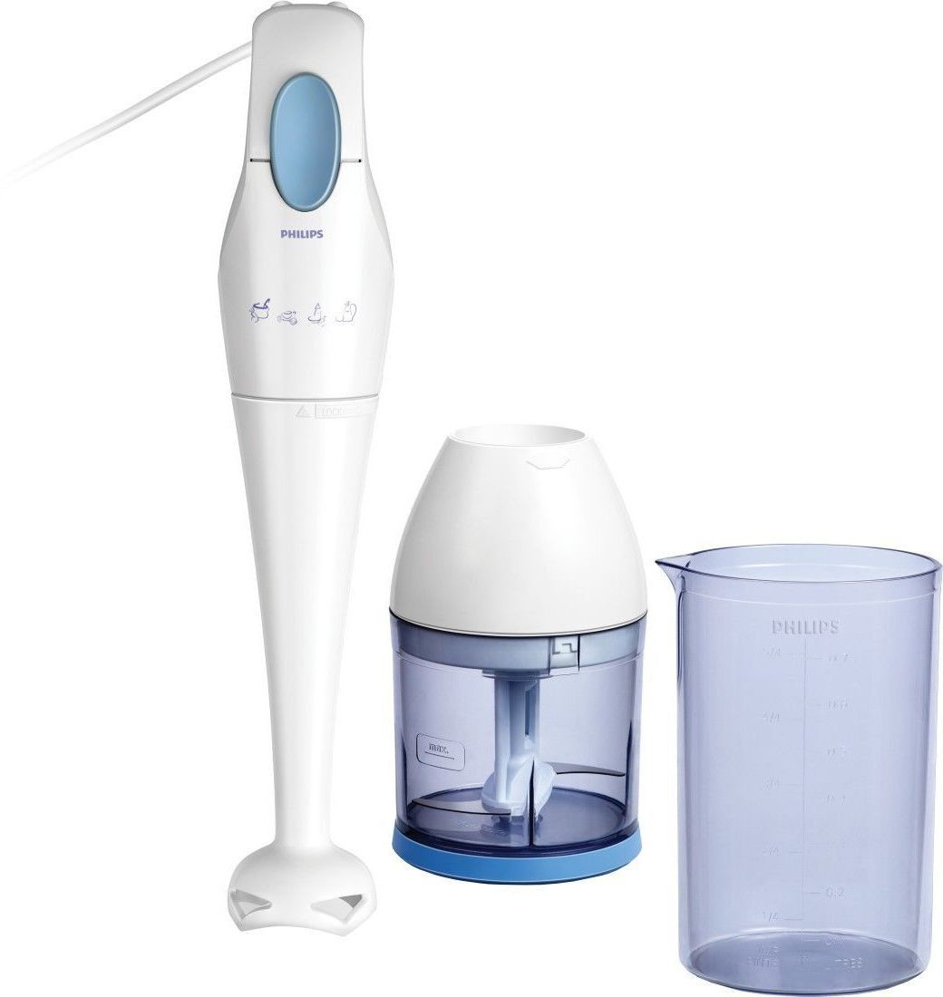 250 W White, Blue Chopper, Hand Blender-image-36