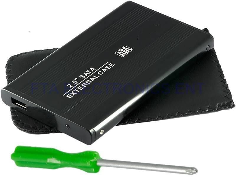 AVB TB Black External portable 2.5 " Sata Casing Hard Disk case Usb 2.0 2.5 inch External Hard Drive enclosure-image-8