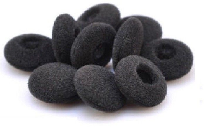 lewano 6 Pair Black earphone sponge tips In The Ear Headphone Cushion