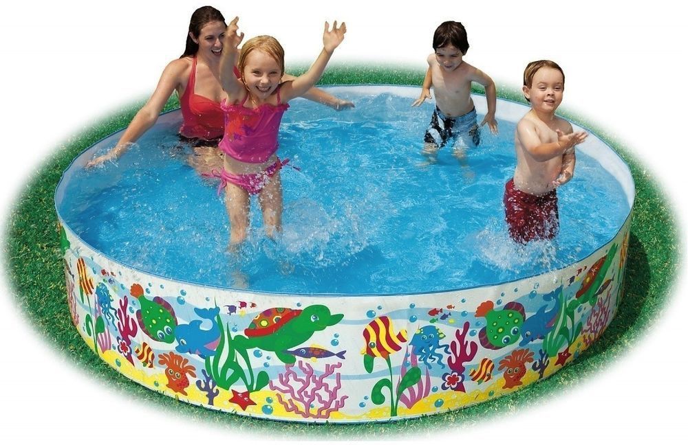 Snap-Set Coral Reef Pool Inflatable Swimming Pool-image-3