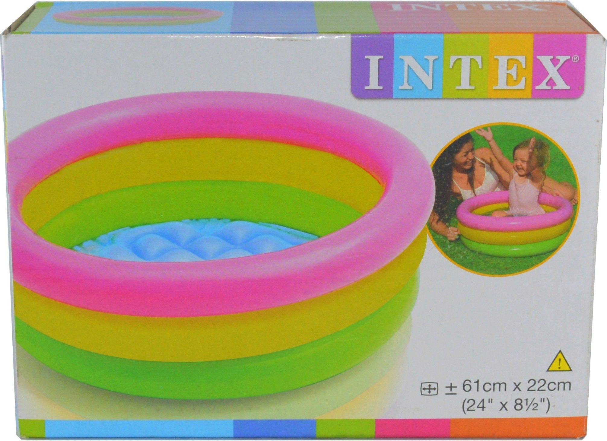 intex Bath Tub junior 61*22 CM Inflatable Swimming Pool-picture-18