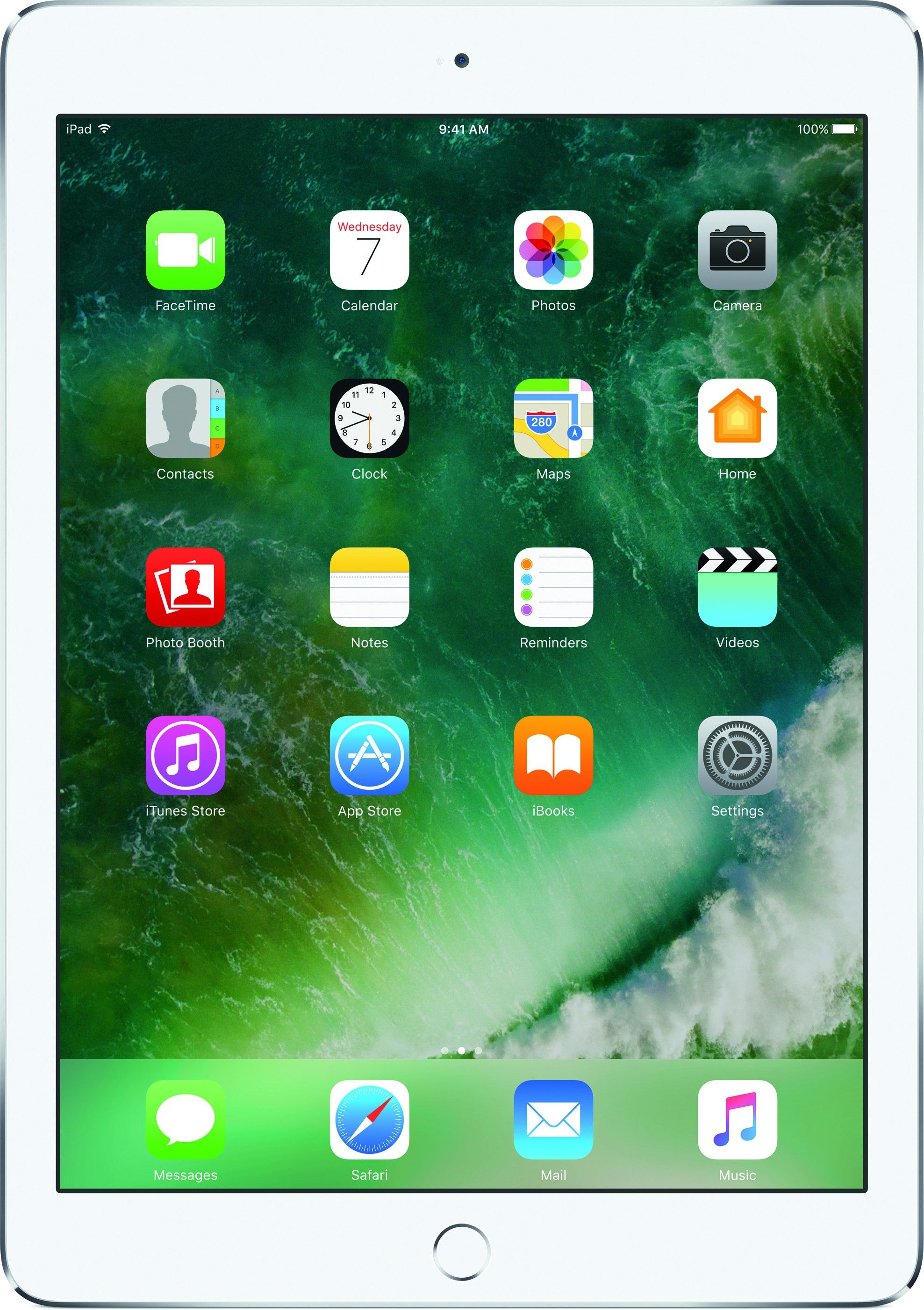Apple iPad 32 GB ROM 9.7 inch with Wi-Fi Only (Silver)-image-9
