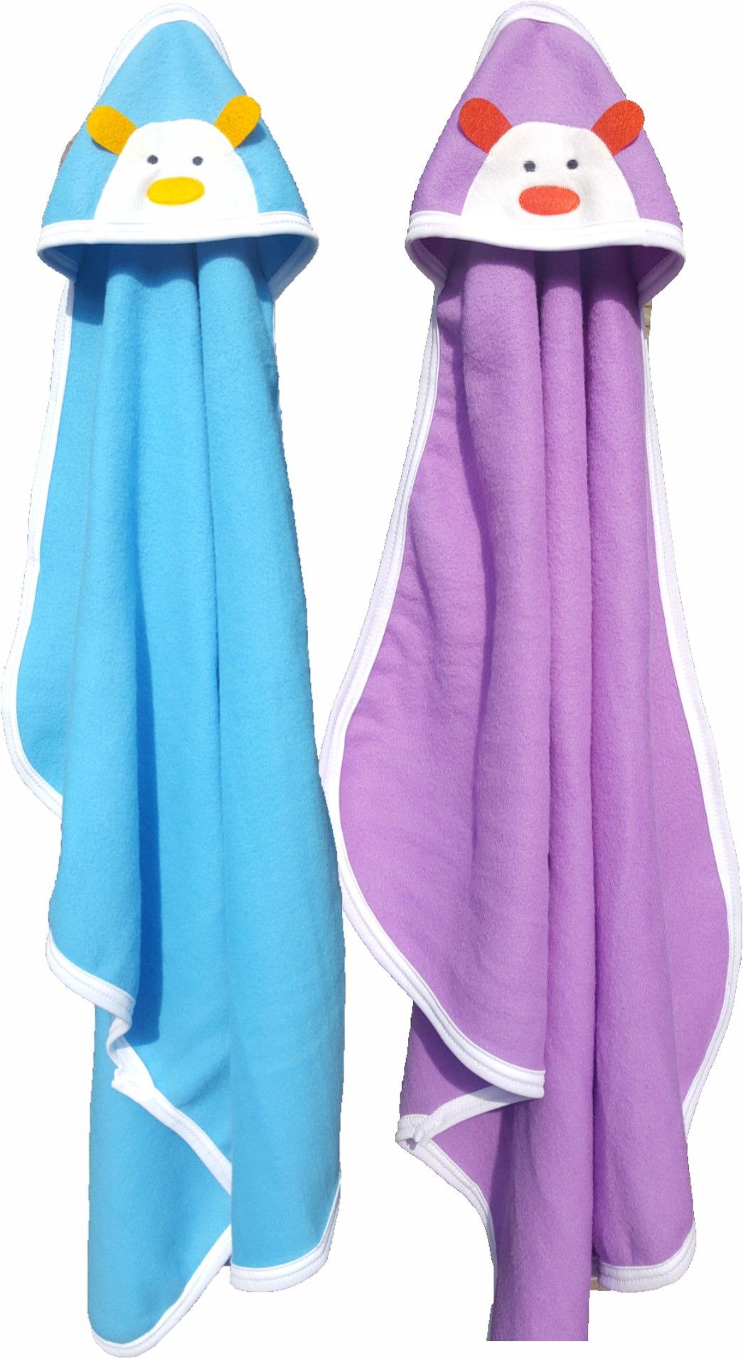 Striped Single Hooded Baby Blanket forMild Winter-image-44