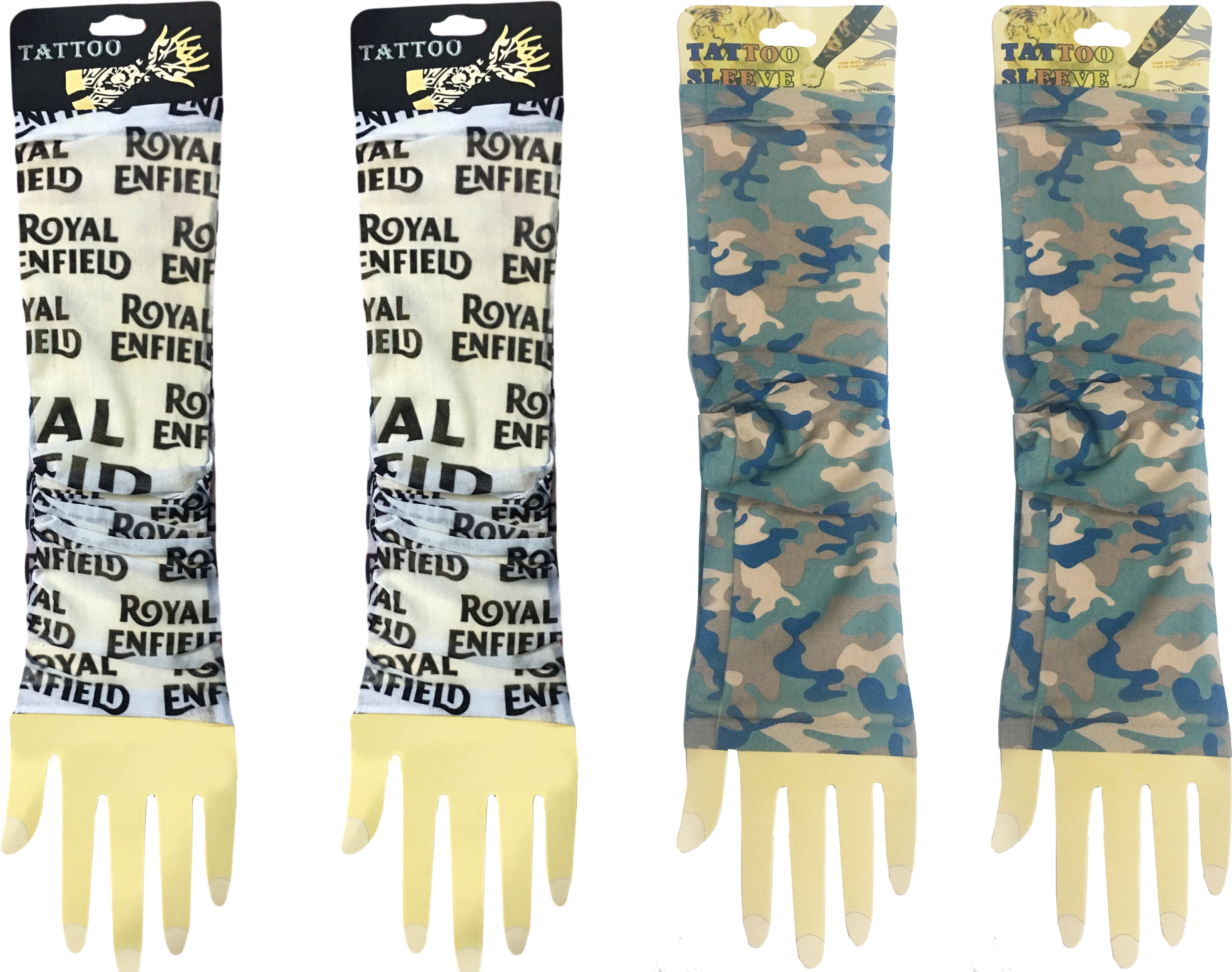 Atyourdoor REWhiteFirozi022 Nylon Arm Warmer