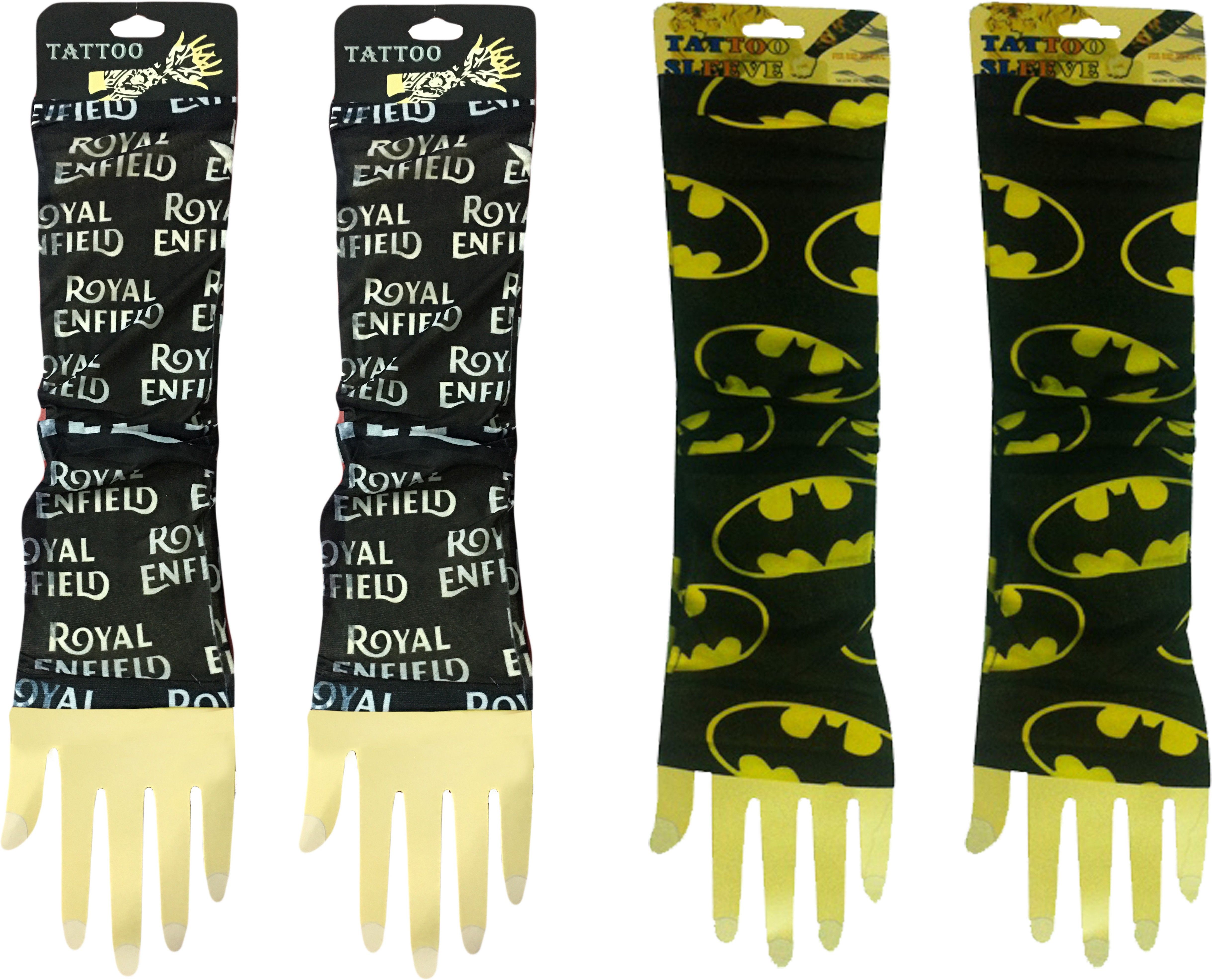 Atyourdoor REBlackManyBat22 Nylon Arm Warmer