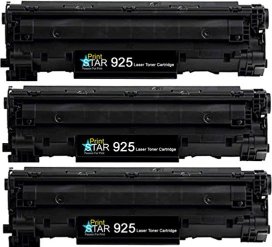 PrintStar 925 Black Toner Cartridge Pack of 3 Compatible for Canon Laser Shot LBP6018B, Canon imageCLASS MF3010 Black Ink Toner-picture-12