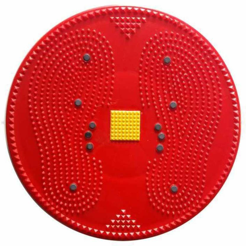 fitness solutions Tummy Twister A Dynamic Body Balancing Disc Solid Plastic Red Color Ab Exerciser image 1