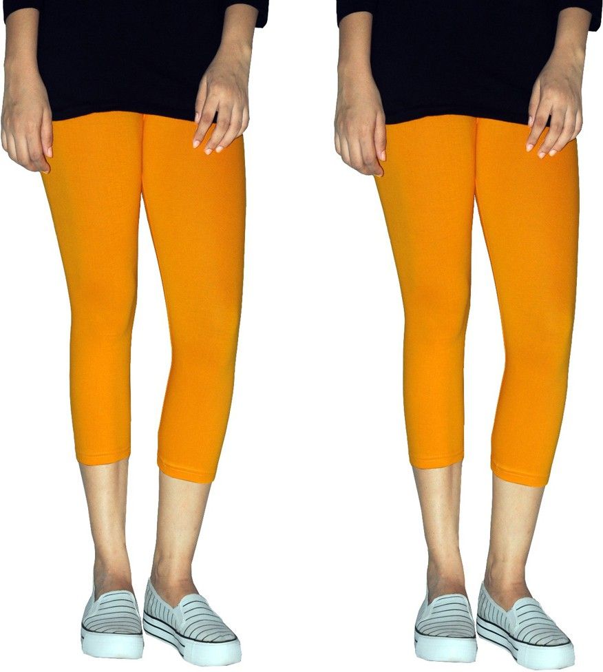 tanunni Women Yellow Capri-picture-10