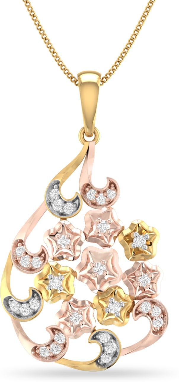 PC Jeweller The Delano 22kt Yellow Gold Pendant-image-34