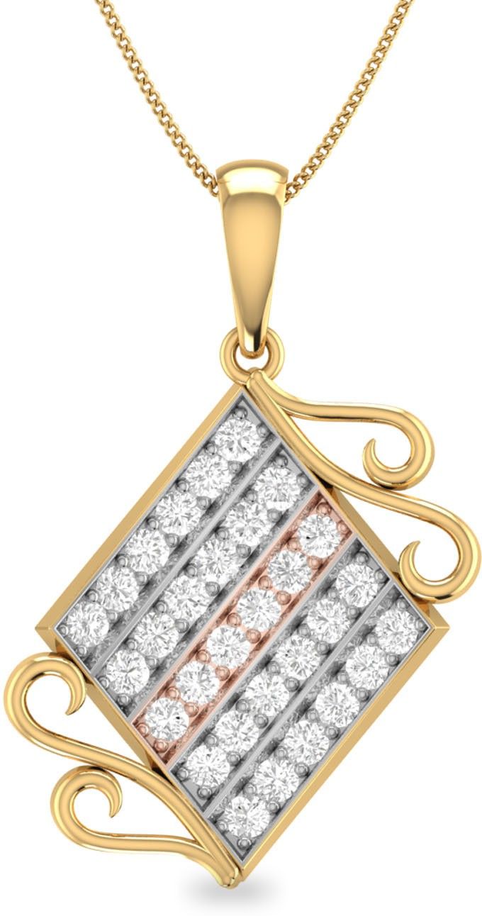PC Jeweller The Deewakar 22kt Yellow Gold Pendant